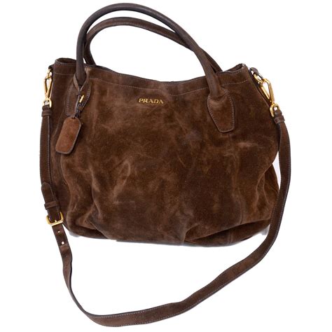 brown suede handbags